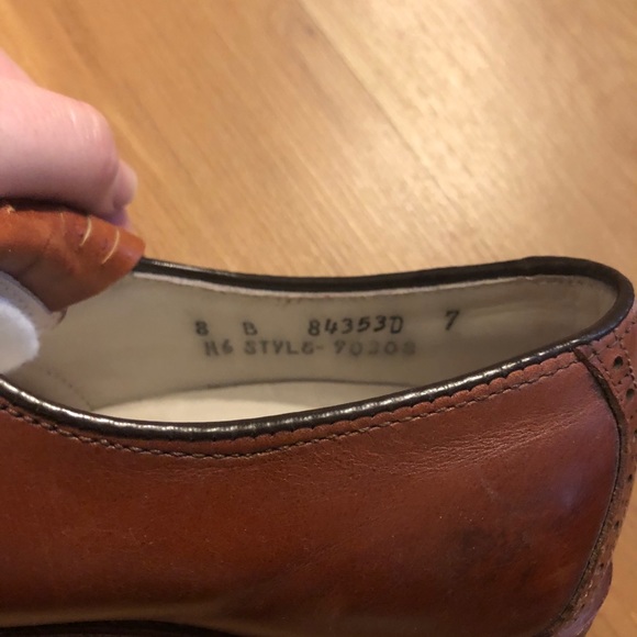 Vintage Footjoy Classics Wingtip Oxford Golf Shoes - Picture 6 of 7